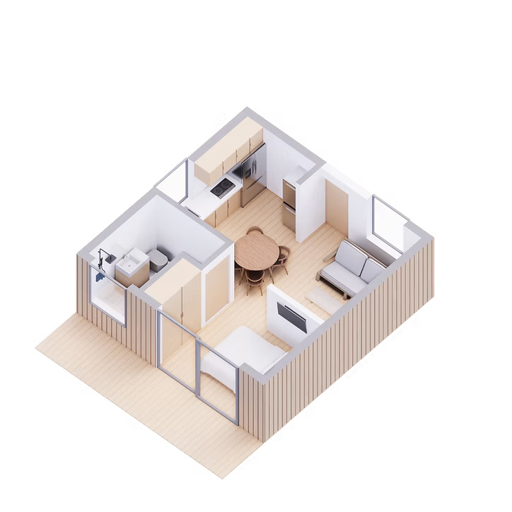 ADU Model 1 rendering