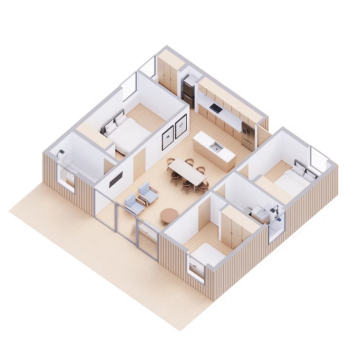 ADU Model 5 rendering