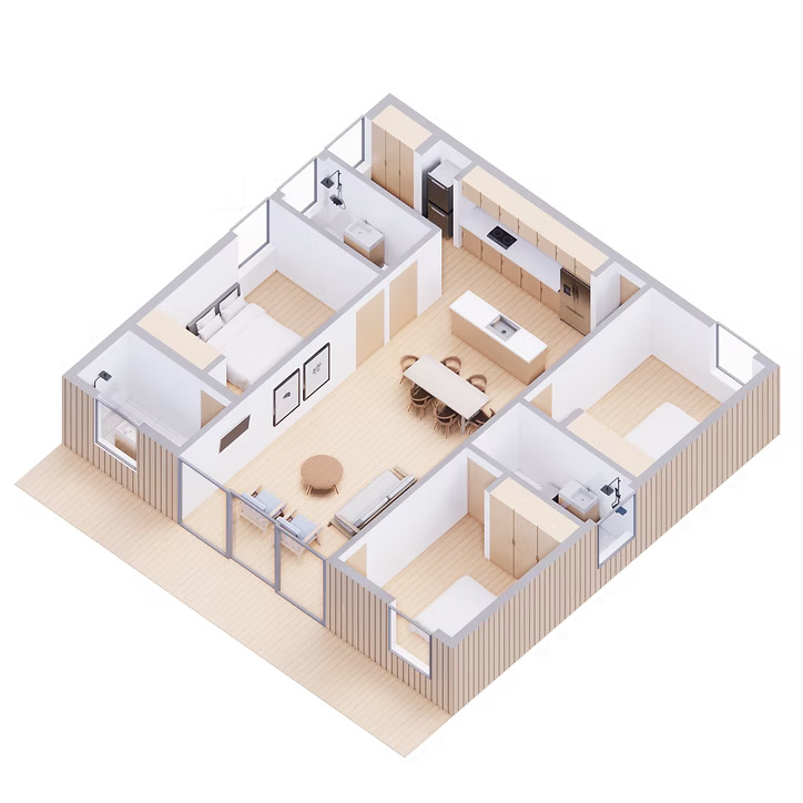 ADU Model 6 rendering