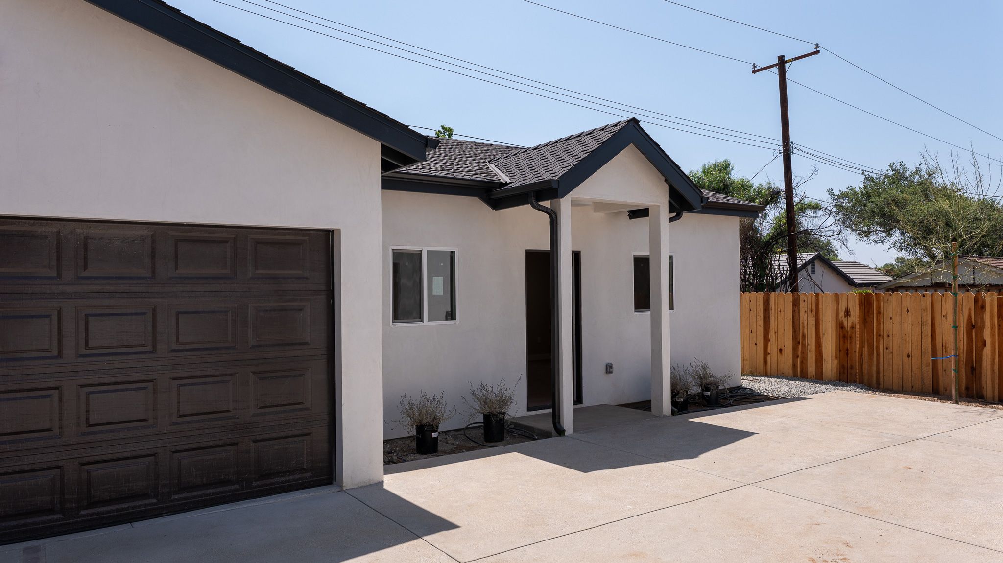 Division Construction completed project